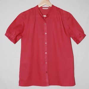 Vintage (‘80s) Women’s dusty rose blouse